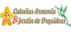 Cabañas Armonías y Jardín de Orquídeas - Logo Full