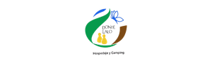 DondeLalo hospedaje y camping - Logo Full
