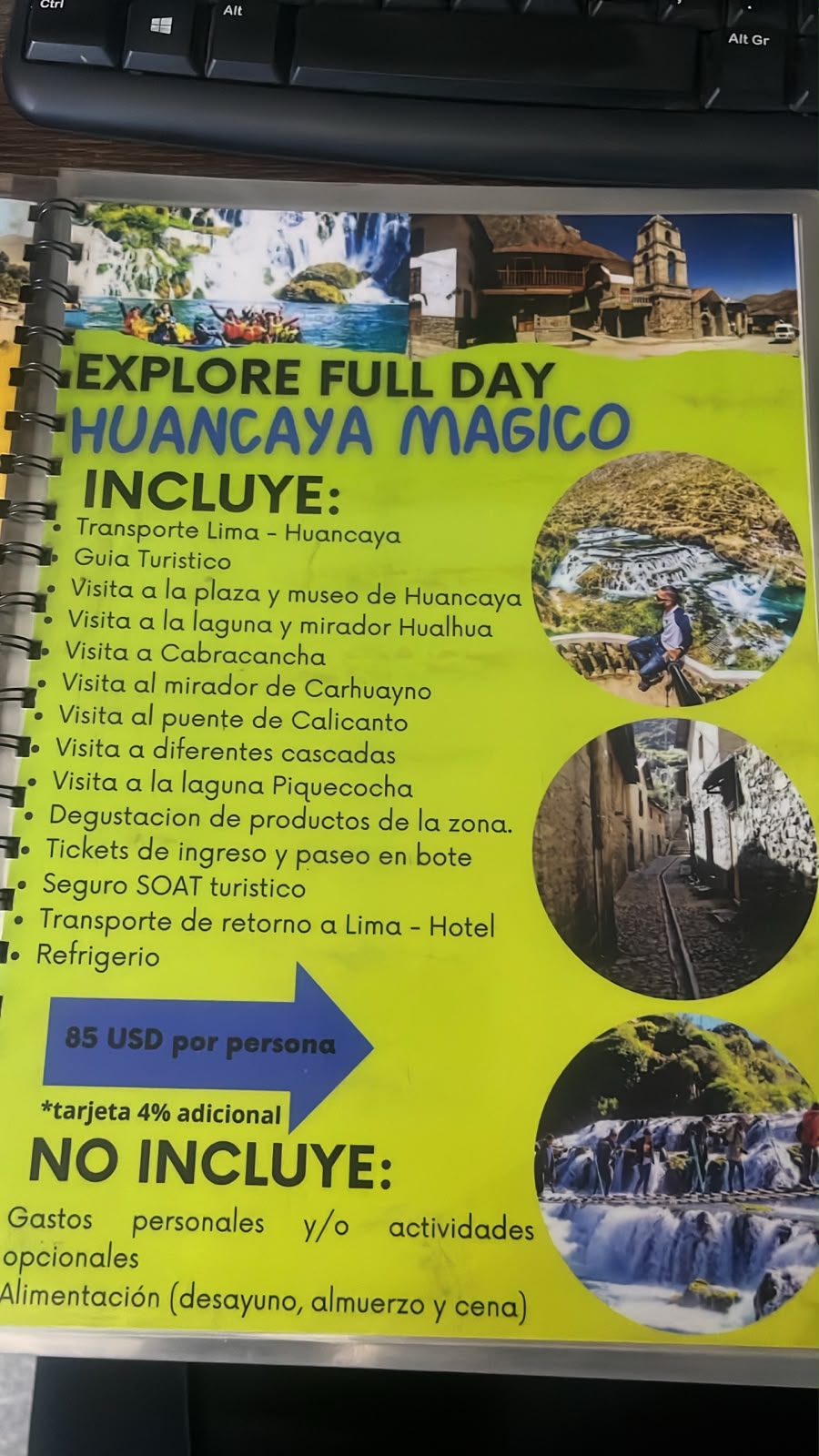 Full Day Tour Magical Huancaya - Hotel Pucllanawasi Miraflores