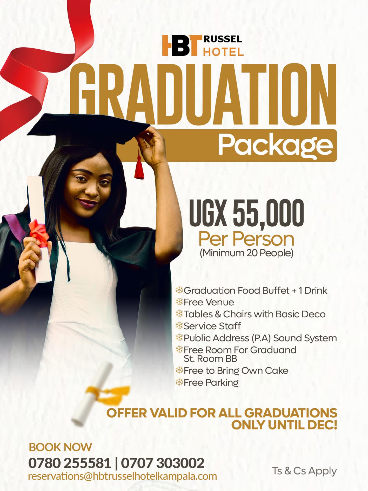 HBT Graduation offer HBT Graduation offer