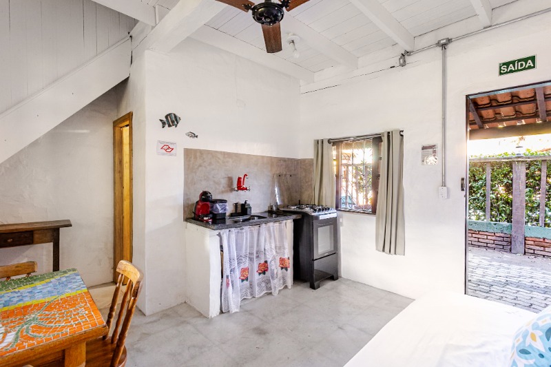 Sala e cozinha integradas