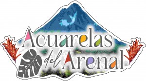 Cabañas Acuarelas del Arenal - Logo Full
