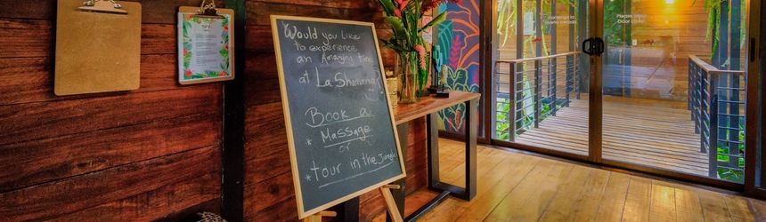 La Shamana Ecolodge - Banner