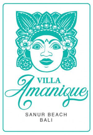 Villa Amanique Sanur - Logo Full