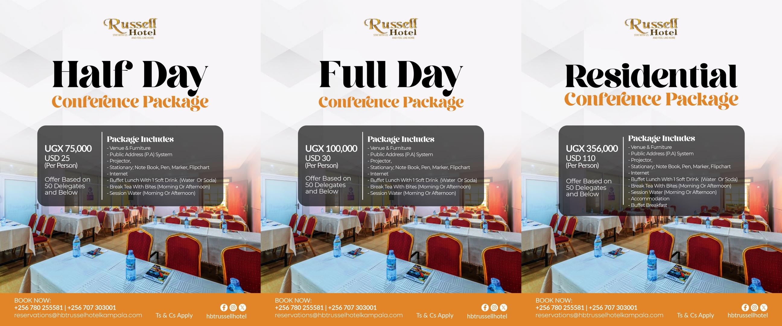 Conference Offers at HBT RUSSEL HOTEL