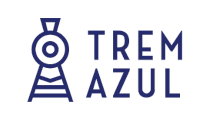 Casa Trem Azul - Logo Full