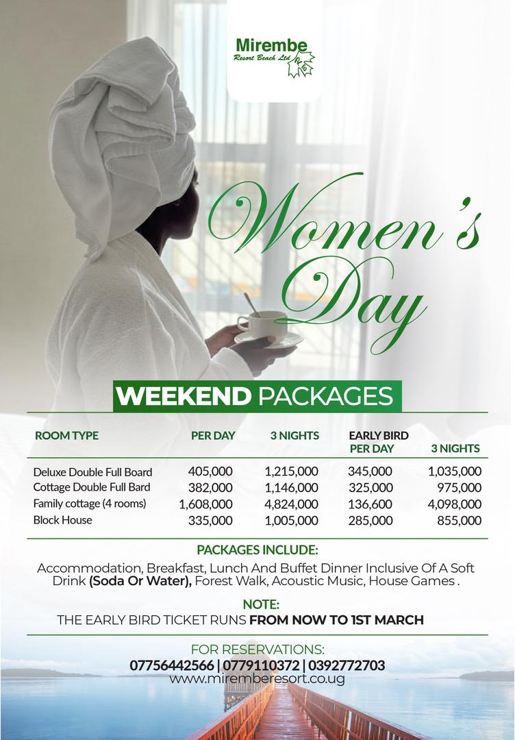 Mirembe Wonens's day offer