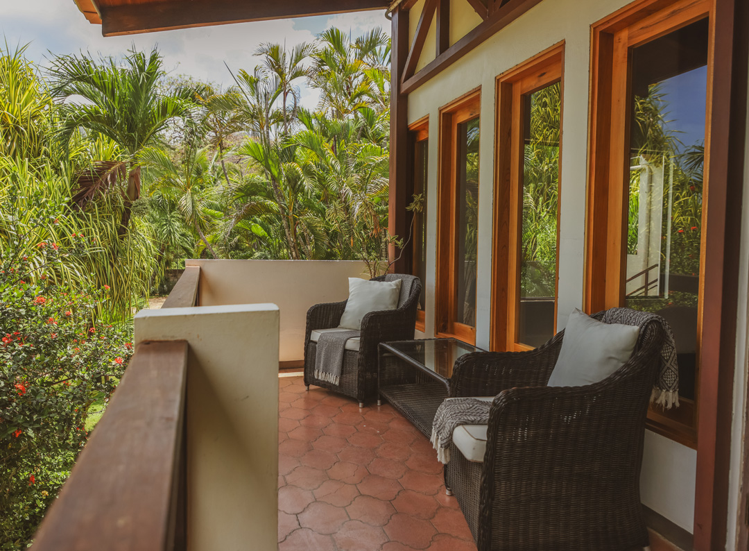 Luxury outdoor space at Villa del Sol
