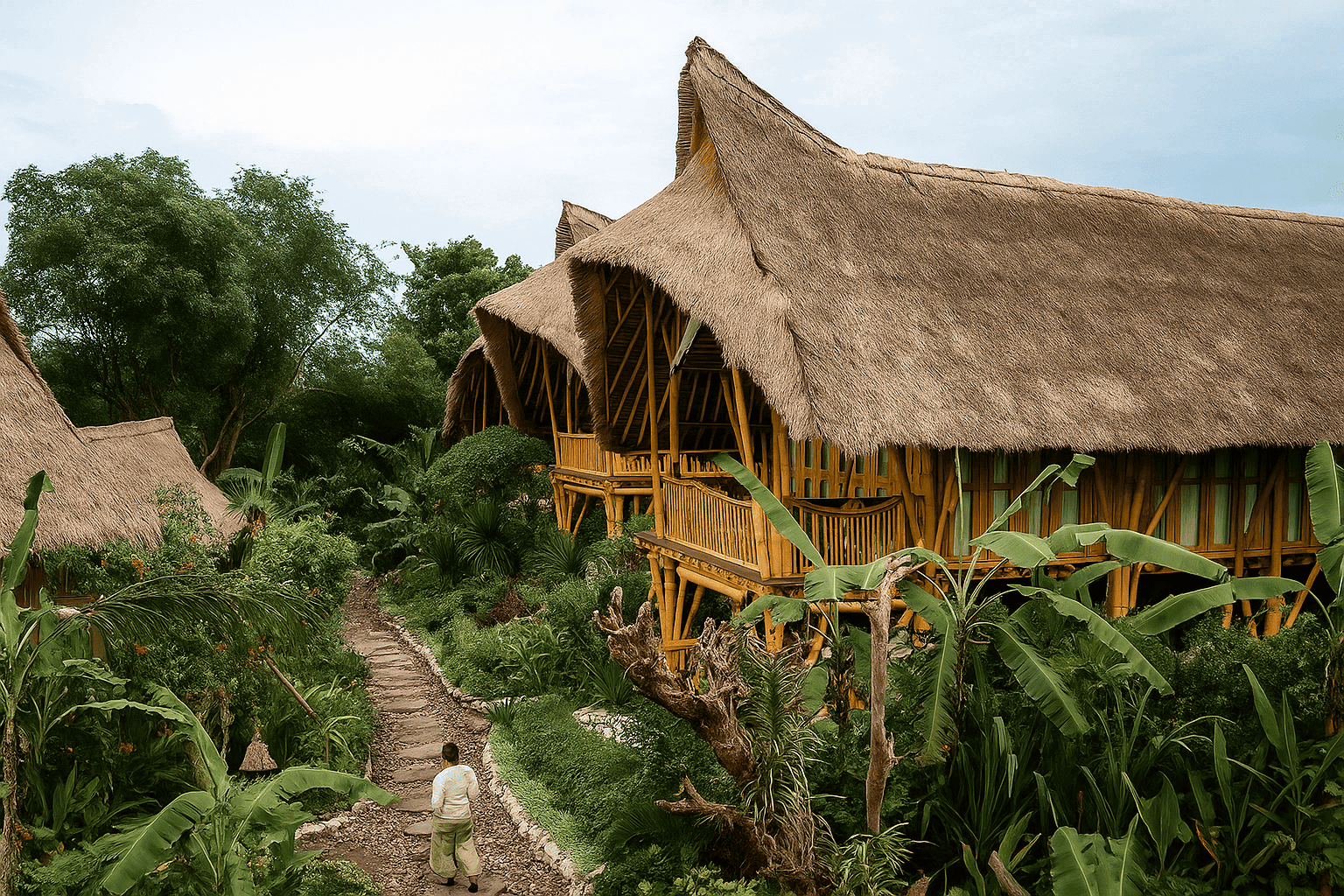 Penida Bambu Green Suites - Banner