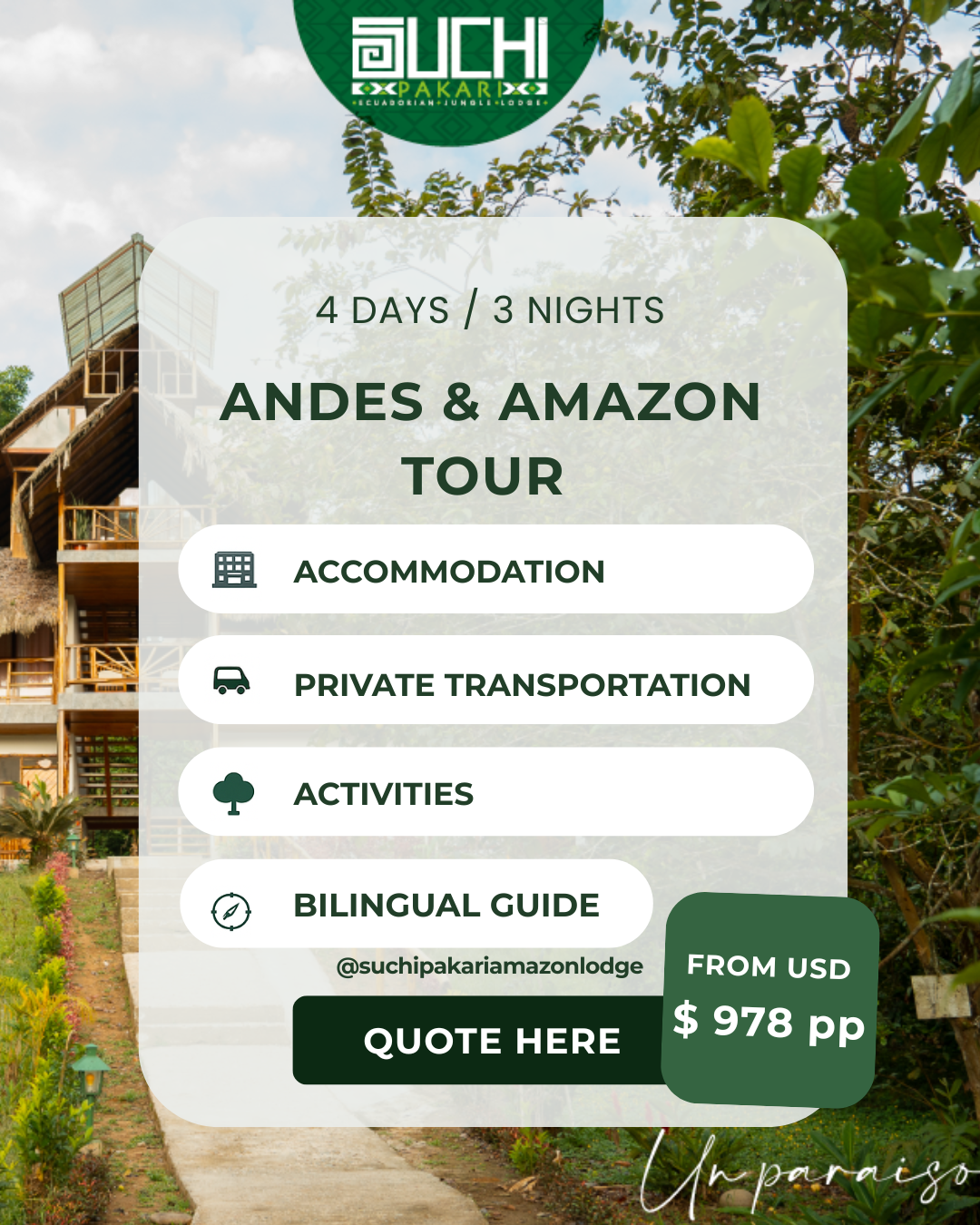 ANDES & AMAZON 4D 3N