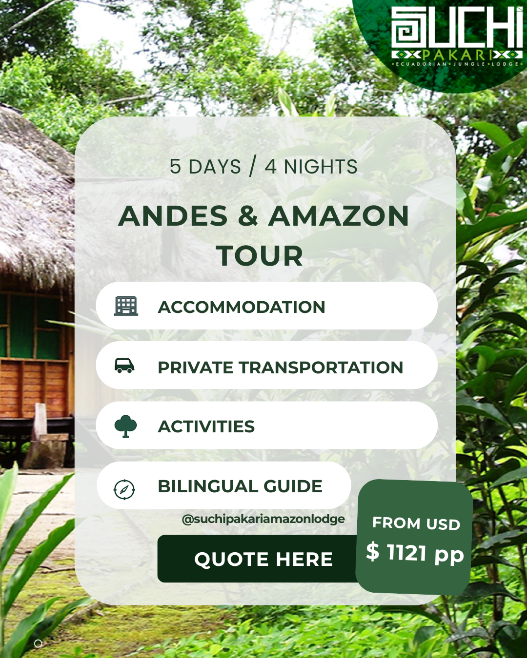 ANDES & AMAZON 5D 4N