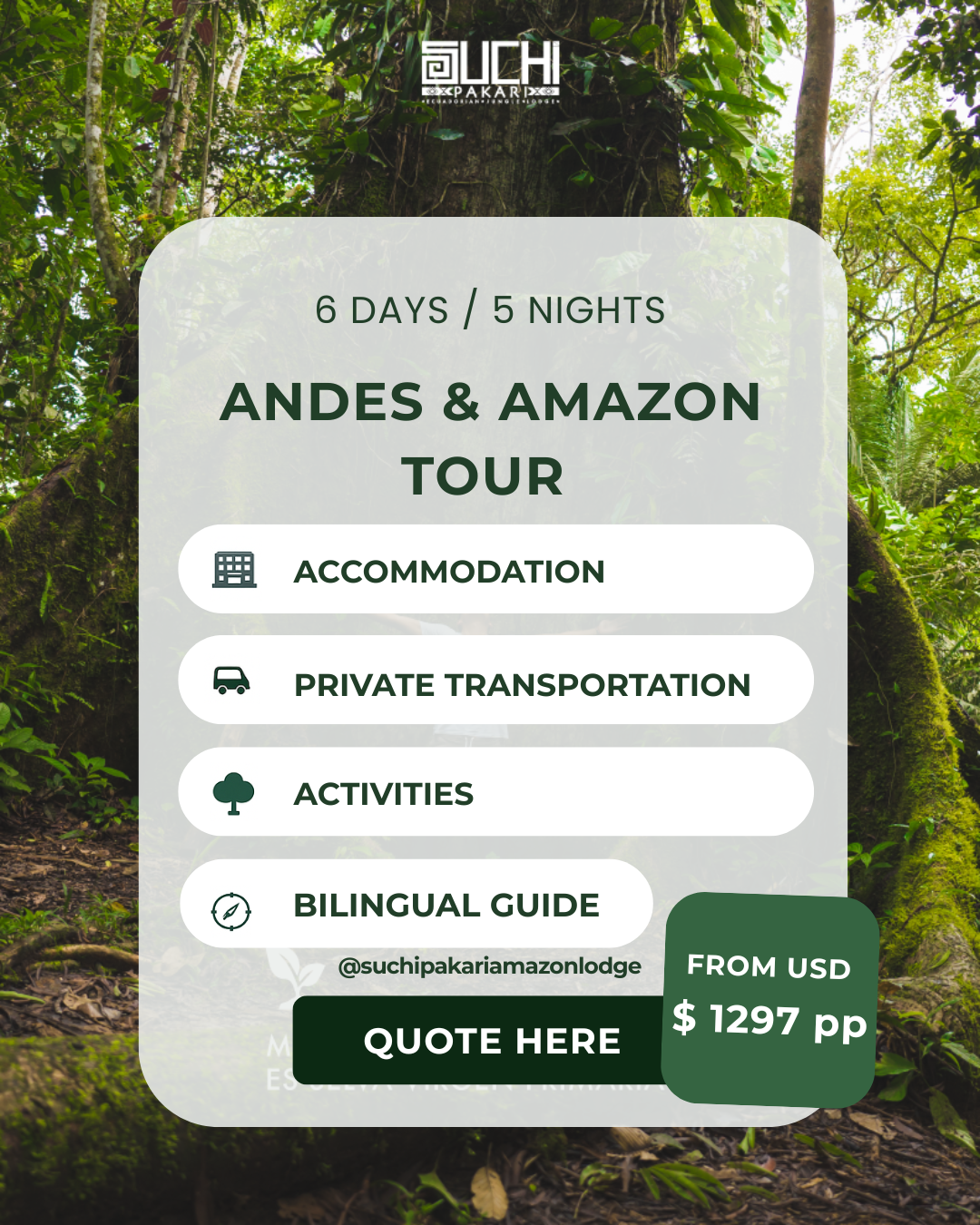 ANDES & AMAZON 6D 5N