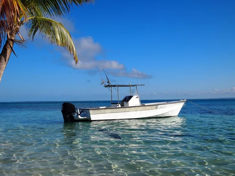 24 ft center console boat