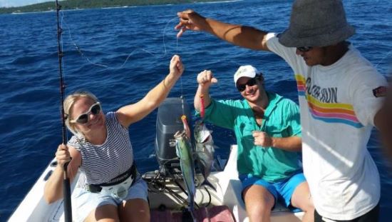 Fishing at Le Vasa Resort