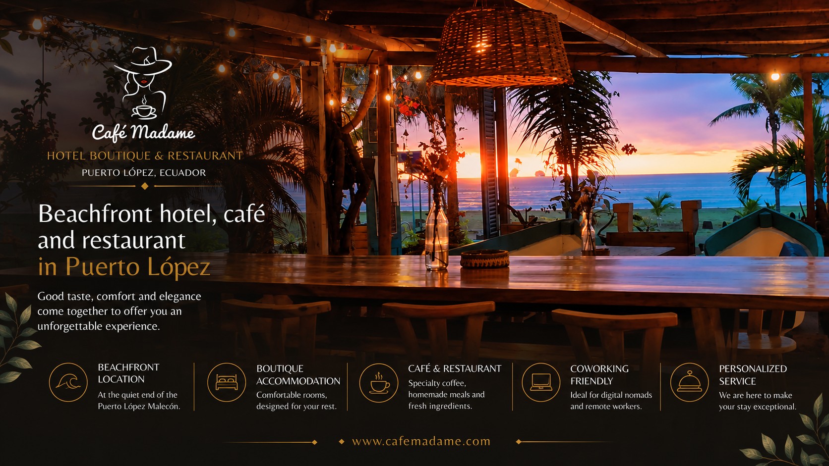 Hotel Cafe Madame - Banner