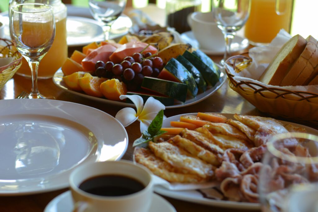 Breakfast - Bois d'Amour - La Digue